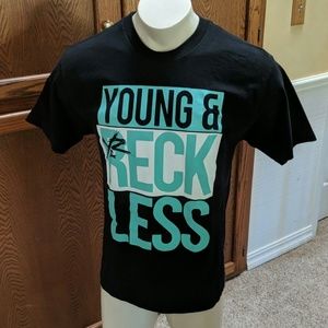YOUNG & RECKLESS cotton T-Shirt - L